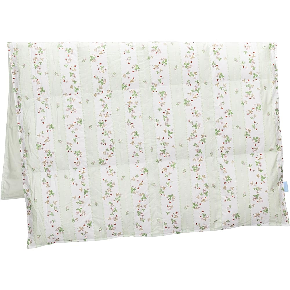 Nishikawa Down Comforter Single Wedgwood Wild Strawberry Made in Japan Green KA01251014G