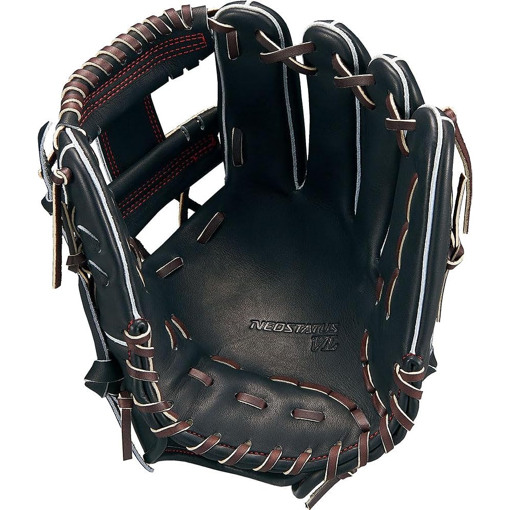 ZETT Hardball Baseball Glove (Glove) Neo Status for Second/Short Right Throwing Size: 4 BPGB12210