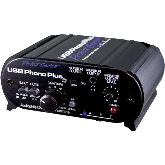 ART USB audio interface with phono preamplifier USB Phono Plus [Domestic regular import product]
