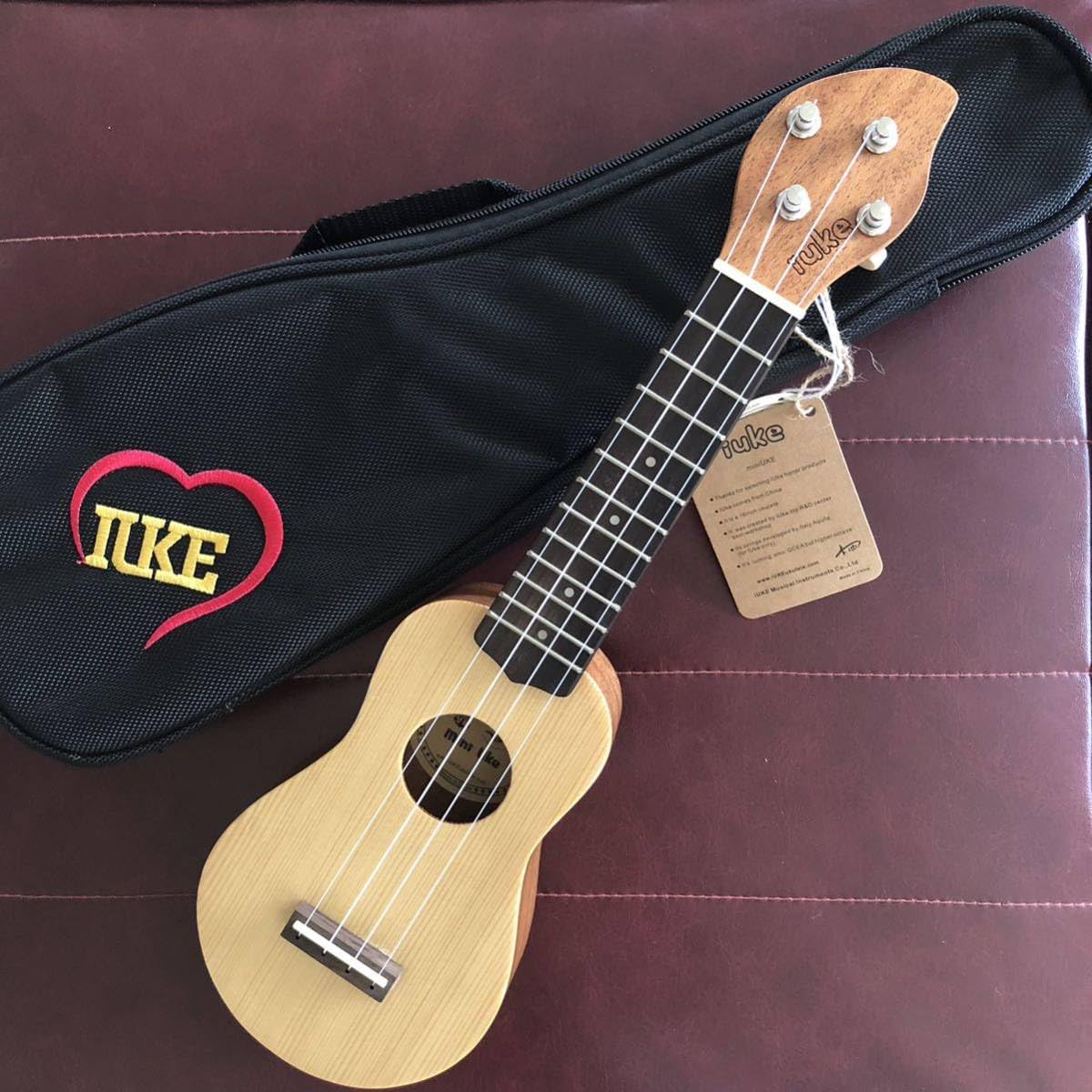 Aiyuk Piccolo Kullele Natural Standard M01-SN with Case