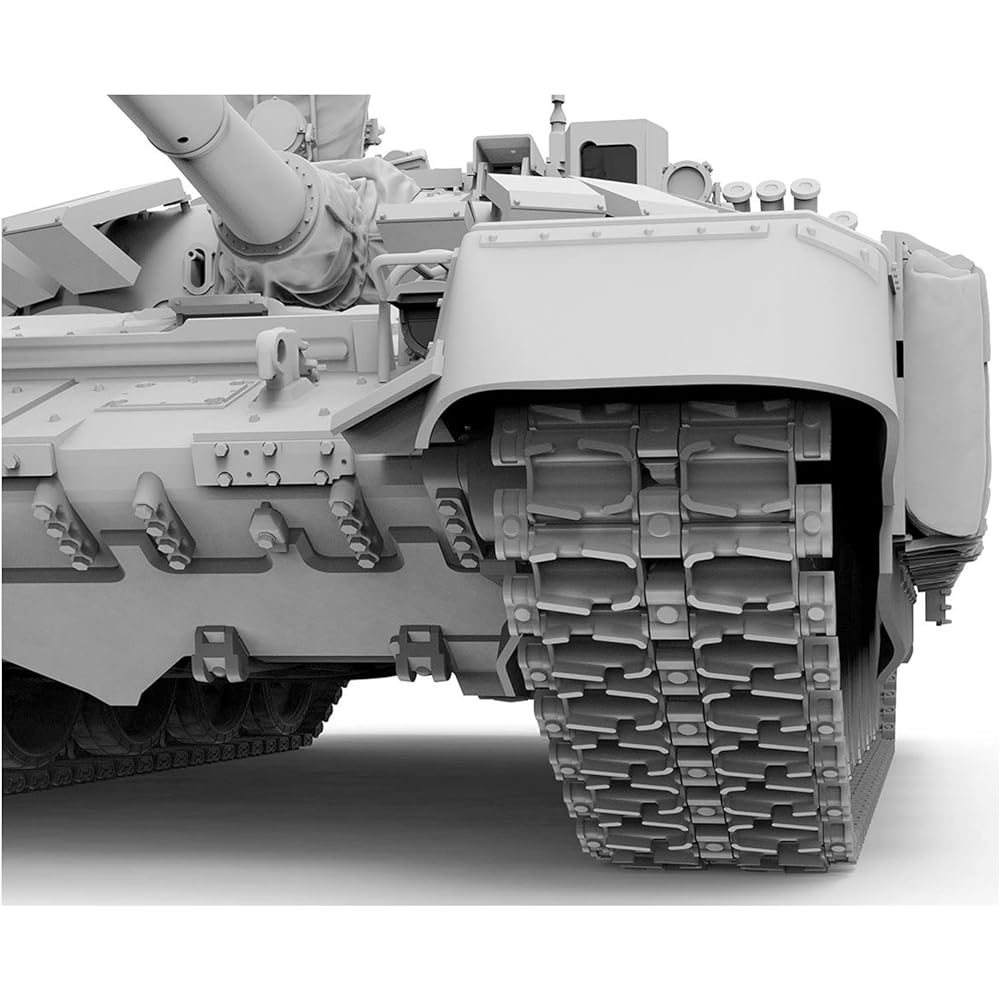 GSI Creos Mon Model 1/35 Russian Army T-72B3M Main Battle Tank KMT-8 Equipped with Mine Disposal Device Plastic Model MTS053 Molding Color