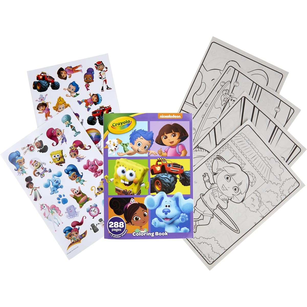 Crayola® Nick Jr 288 Page Coloring Book