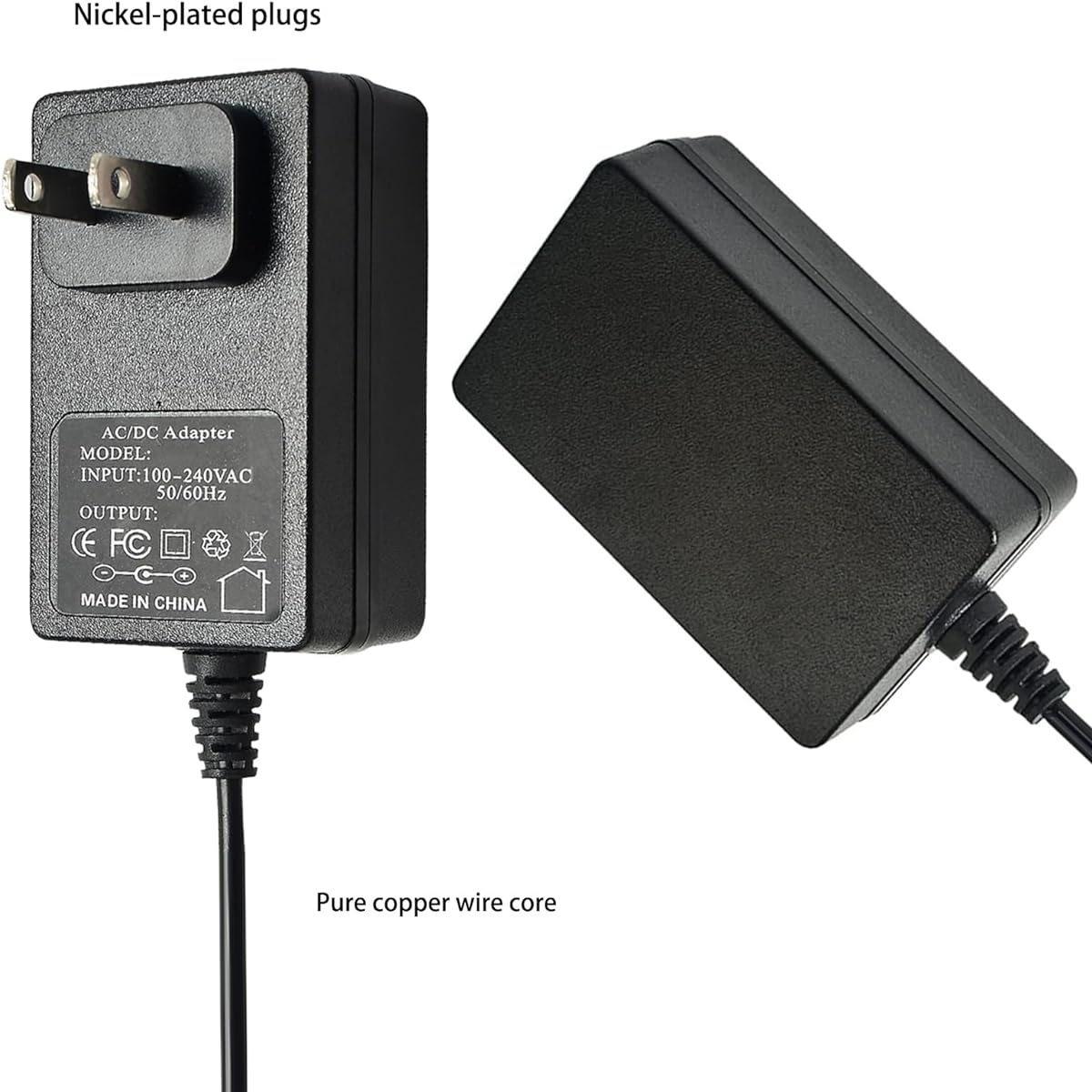 8.5V 1A AC/DC Power Adapter Charger for PADO Pure-Wave CM-05 CM-07 Series Cordless Percussion Dual Motor Therapy Massager Replacement Power Charging Cable Cord