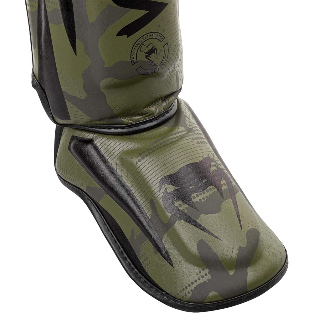 VENUM Elite Shin Guards Khaki/Camo VENUM-1394-534