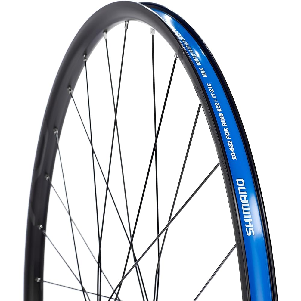 SHIMANO Road Wheel WH-RS171 700C 11/10S 12mmE Thru Center Lock Rotor Compatible/E Thru Axle Sold Separately