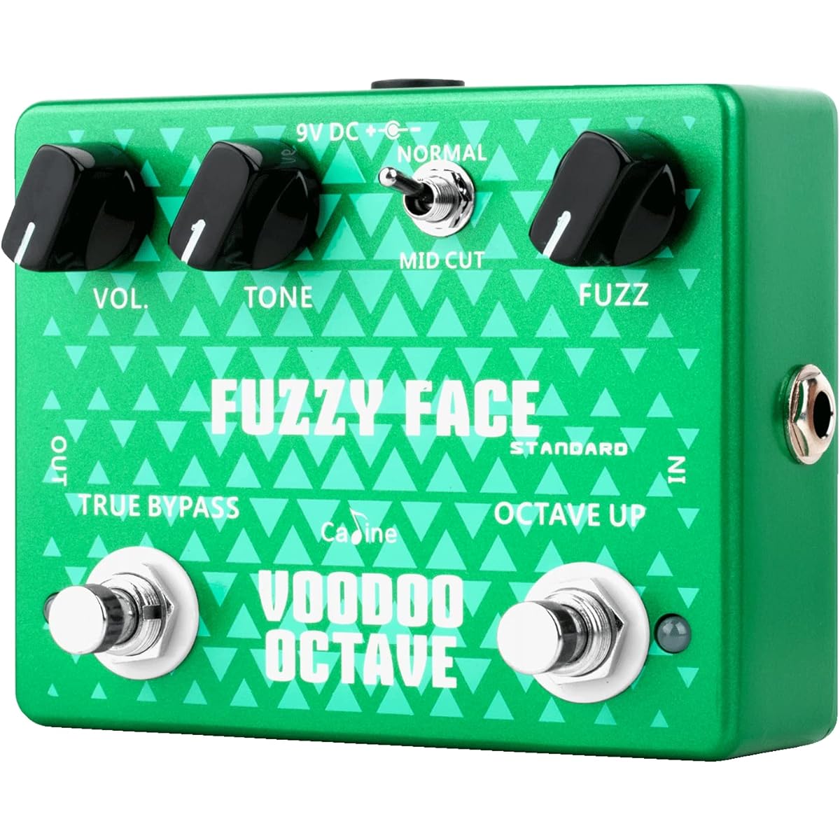 Caline CP-53 Voodoo Octave Fuzz Pedal Germanium Fuzz 60's Rock Effect for Electric Guitar - True Bypass