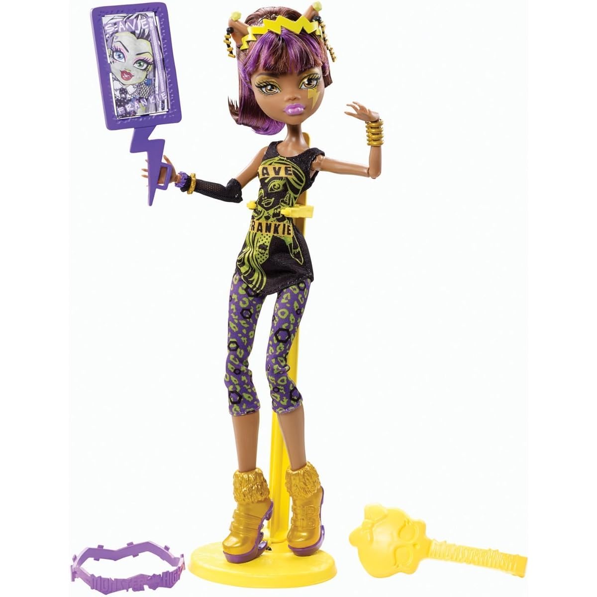 Monster High Freaky Fusion Clawdeen Wolf Doll
