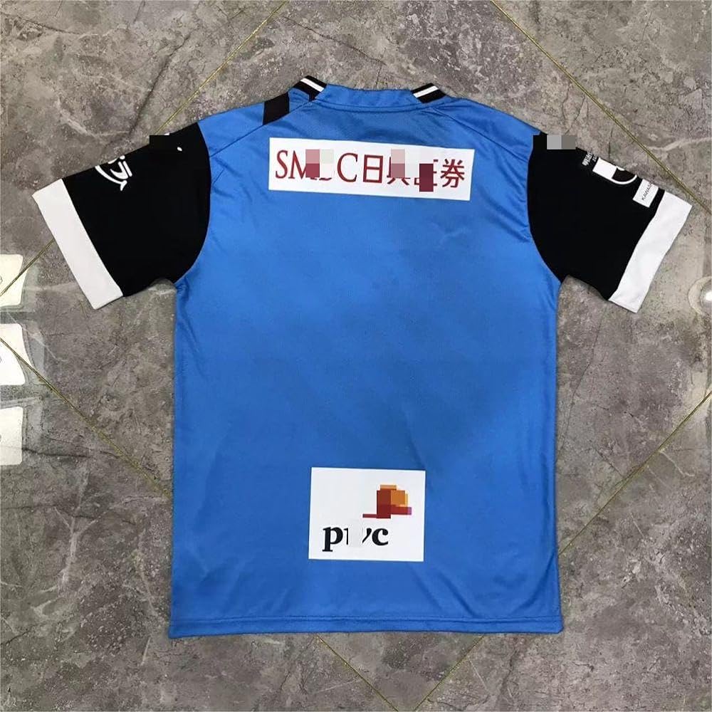 [RoBeKaU] Kawasaki Frontale Home Soccer Uniform Unofficial 23/24 Sports T-shirt Cheer Men's Women's Kids Match Short Sleeve