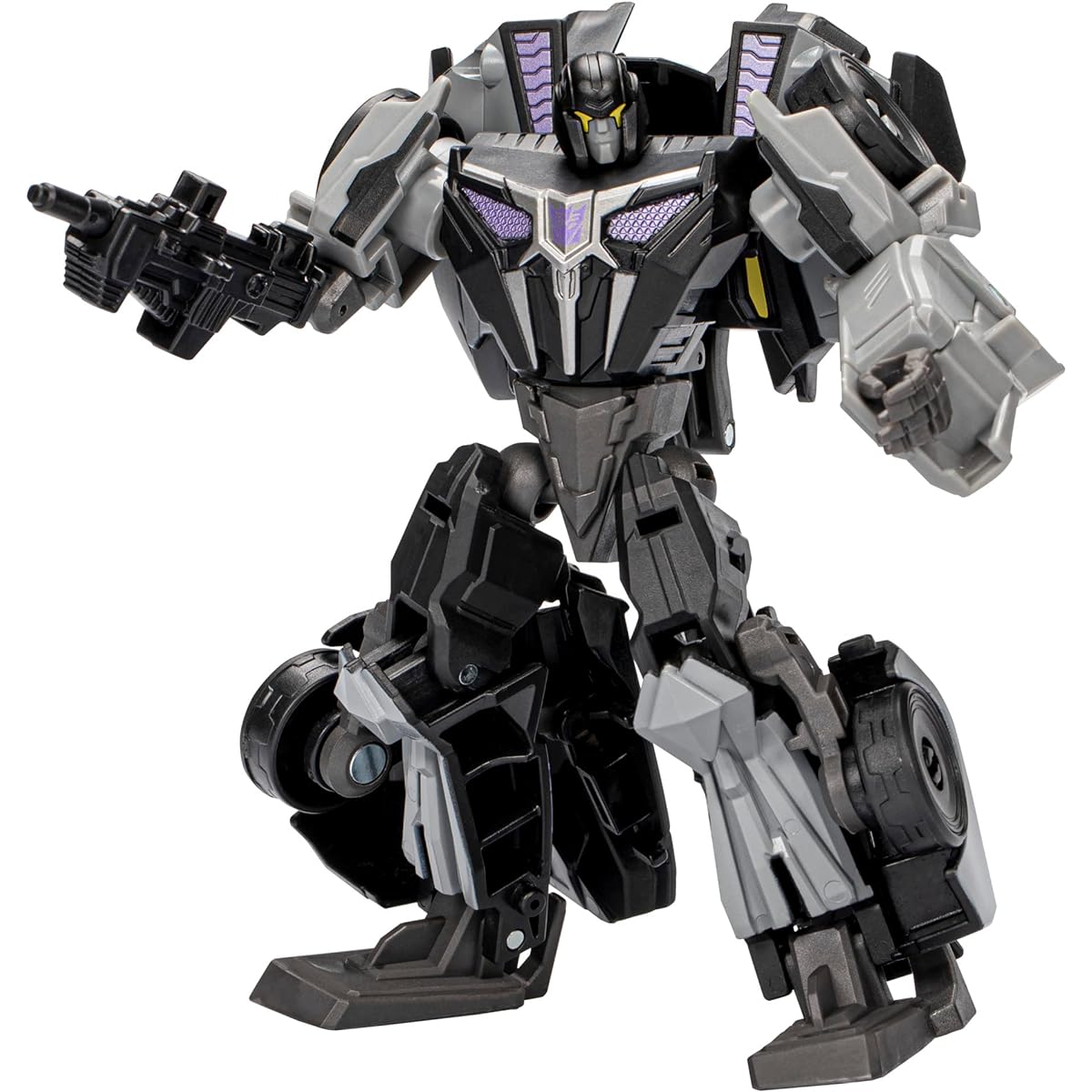 Transformers Toys Studio Series Deluxe Class 02 Gamer Edition Barricade Toy 4.5" Action Figure for Ages 8 and Up, F7234, Black