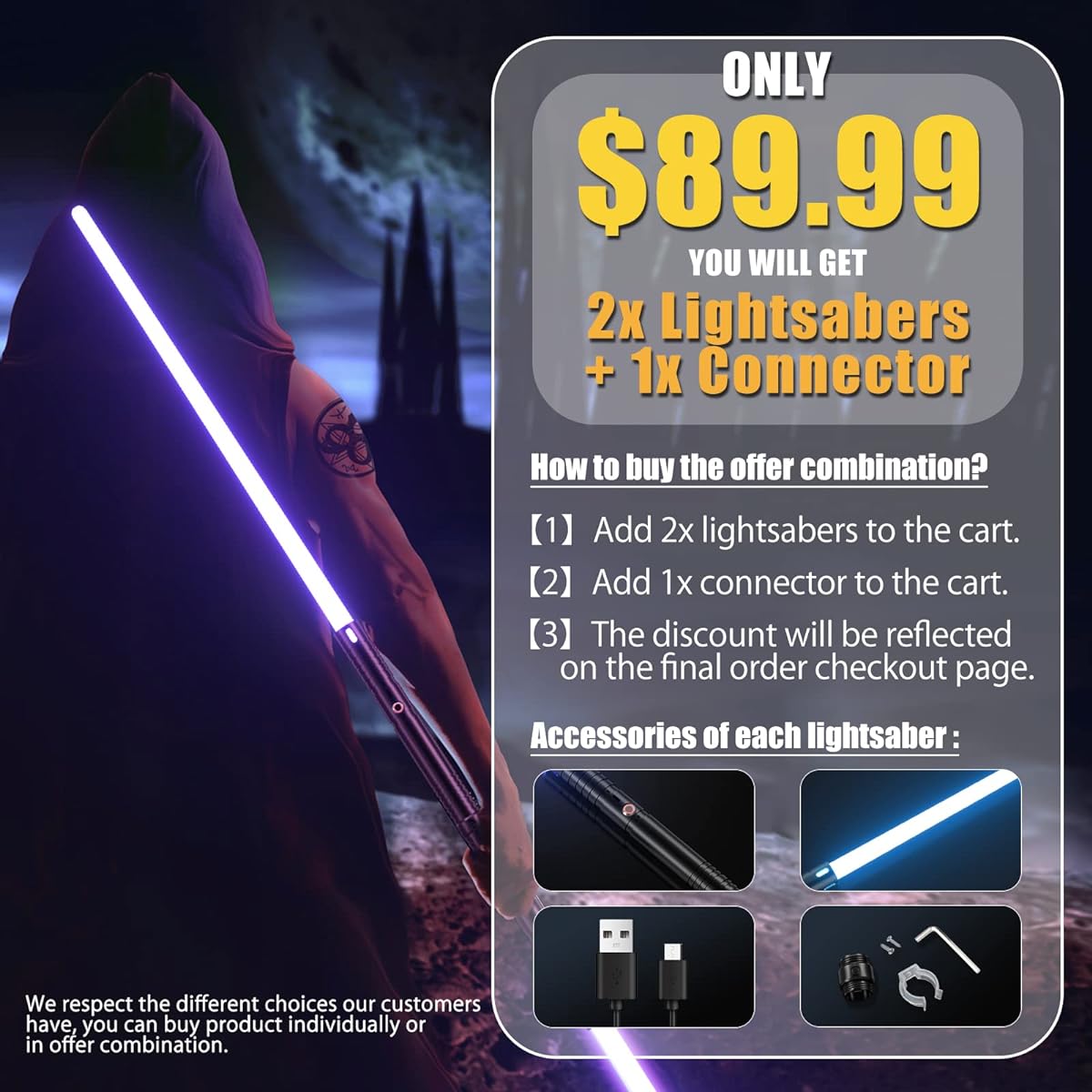 Lightsaber (15 color lightsaber)