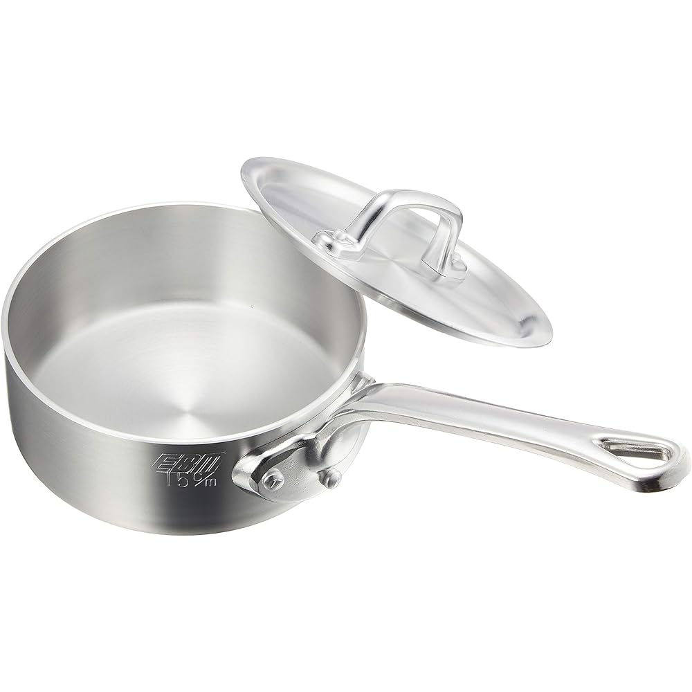 EBM Aluminum S-type shallow type one-handed pot 27cm