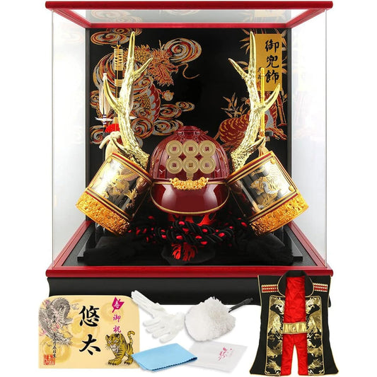 May Doll Yukimura Sanada Compact Wearing Helmet Case Decoration Helmet Decoration Fujio Work Wearing Sanada S Type Acrylic Case h065-fn-205-704