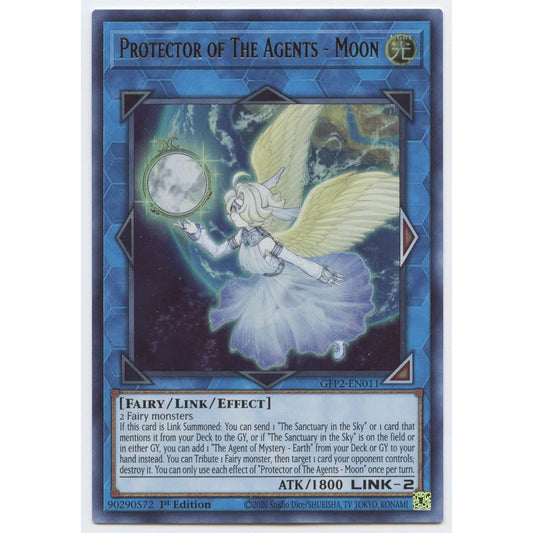 Protector of the Agent - Moon - GFP2-EN011 - Ultra Rare - First Edition