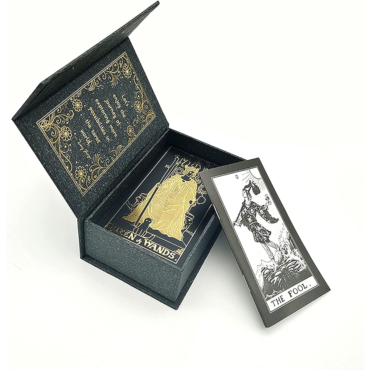 IXIGER Tarot Card Deck, Tarot Cards, Tarot Deck with Guidebook & Box, 78 Tarot Cards Deck Set, Fortune Telling Tarot Cards, Tarot Deck for Beginners & Expert Readers