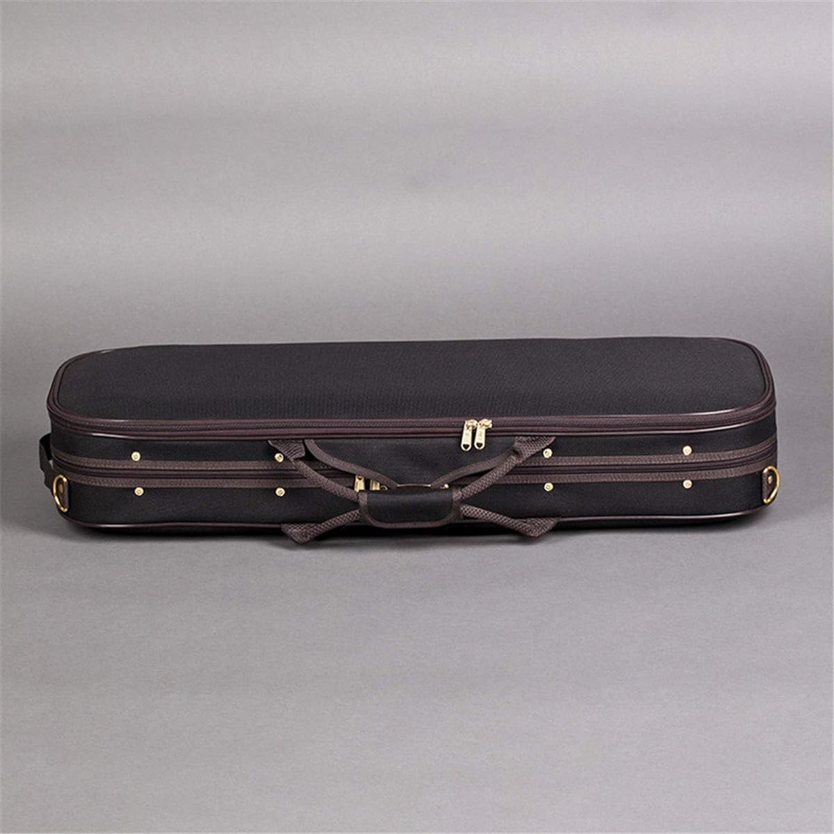 Violin Case Accessories Violin Case Oxford Cloth Handle Shoulder Strap Storage for 2 Violins Sturdy Lightweight Pressure Resistant