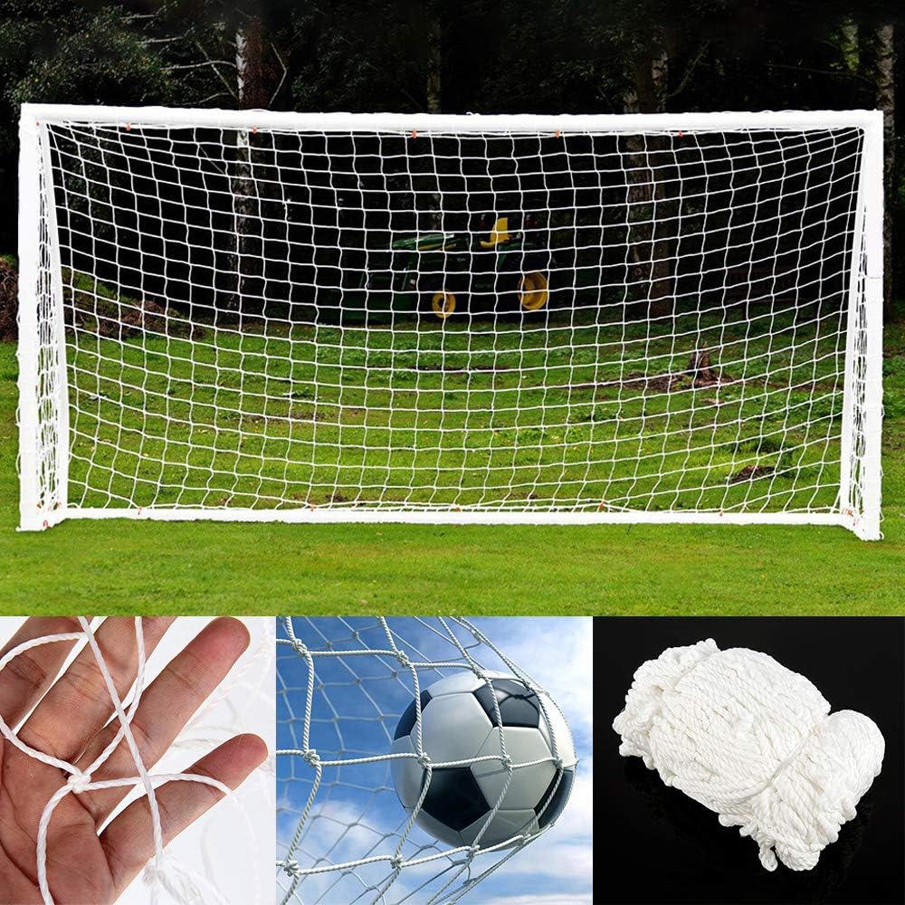 bennyue_jp Soccer Goal, Soccer Net, Goal Net, 3 Sizes to Choose from, Practice Equipment, Official Size, Replacement, Football Net, Easy to Assemble, Replacement, Strong and Durable, For Indoor and Outdoor Use, Children, Boys, Outdoor Training