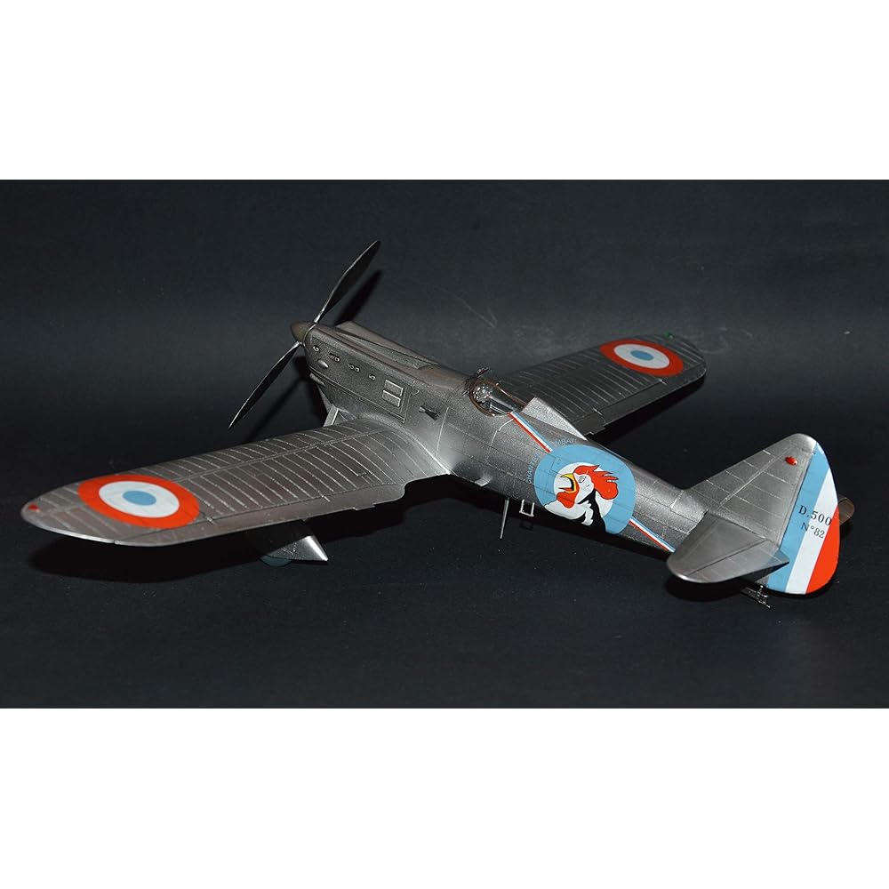 Drawings 1/32 French Air Force Devoitin D.500 Plastic Model DWS32001