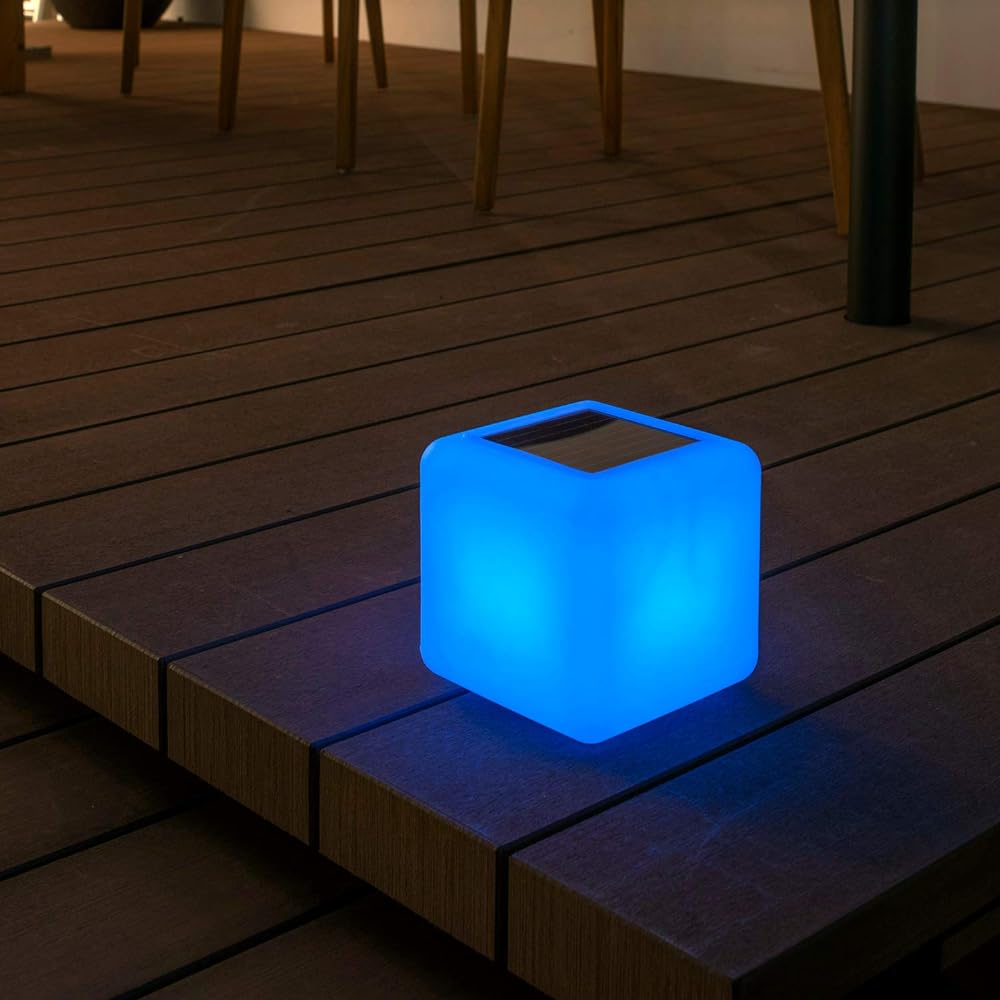 Takasho Garden Light Solar Light Colors Magic Cube LSW-02