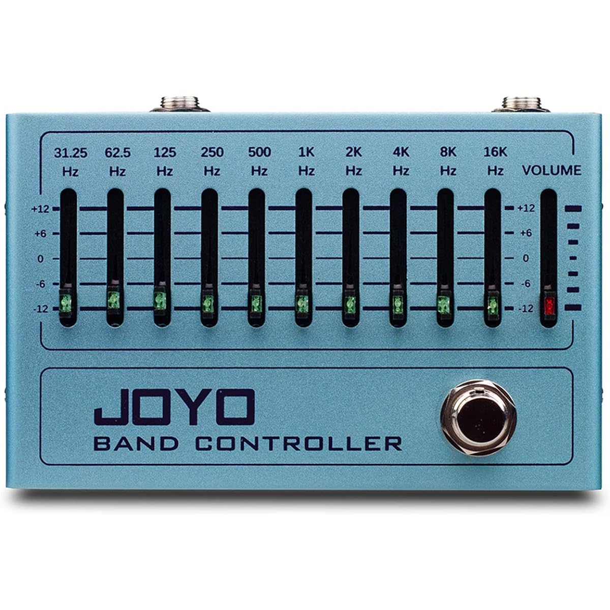 [Domestic genuine product] JOYO Effector R-12 10 band equalizer for electric guitar and electric bass