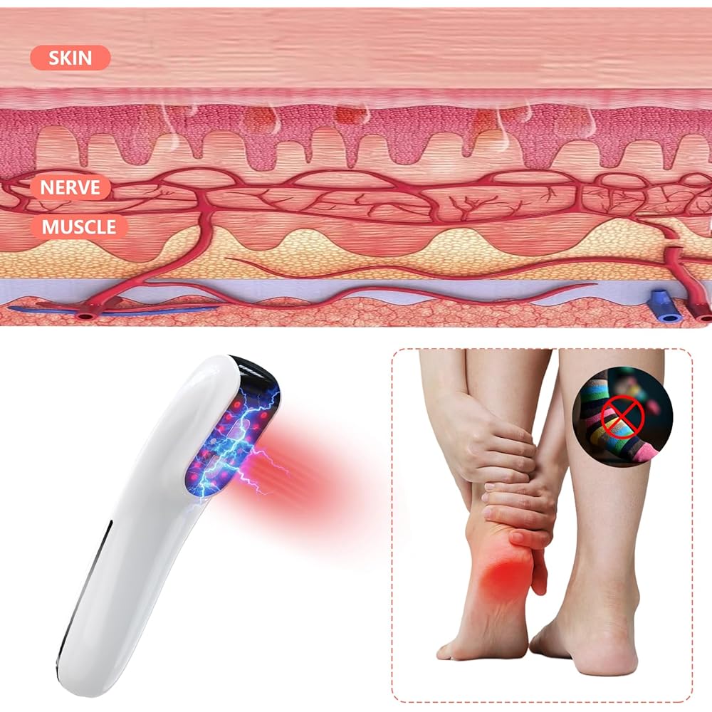 For home use Red irradiator for the elderly Red LED infrared irradiation 808nm 650nm Microcurrent care Irradiation for lower back, neck, shoulders, knees, and feet For home use For work Birthday Father's Day Mother's Day Respect for the Aged Day Gift Gif