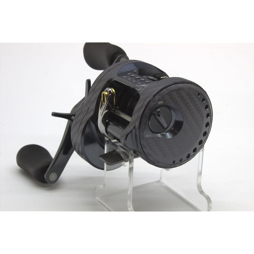 CUSTOM SEAT.JP Armor YOROI 24 Calcutta Conquest 30 Shallow Edition 21 Calcutta Conquest 100 Custom Decal Scratch Prevention Scratch Protection Bait Reel Custom (Silver (Right Handle))