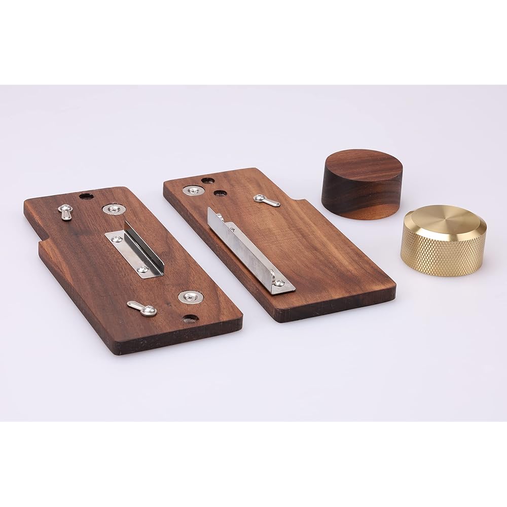 Thous Winds Kovea Cube Wooden Side Board For Kovea Cube Cassette Cooker Windbreak Board Windbreak Board Wooden Knob Brass Knob Barbecue Accessories