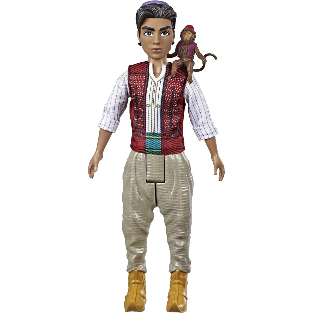 Disney Princess Aladdin Fashion Doll with Abu Disney's Aladdin Live Action Movie Inspired Toy for Ages 3 and Up