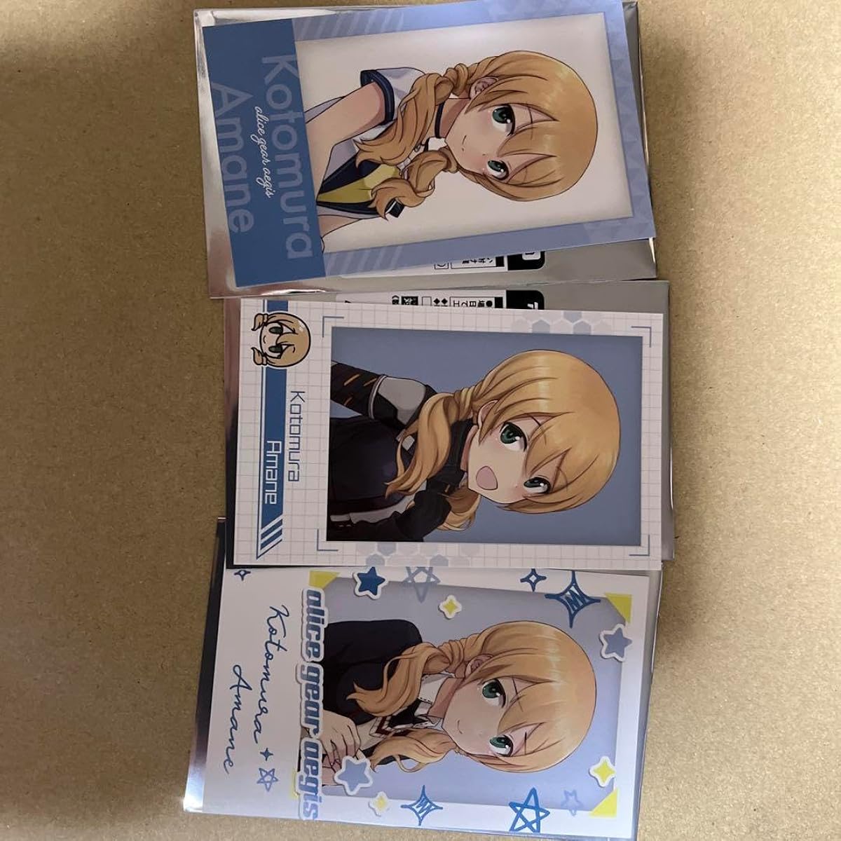 Alice Gear Instax-style trading card Kotomura Amane