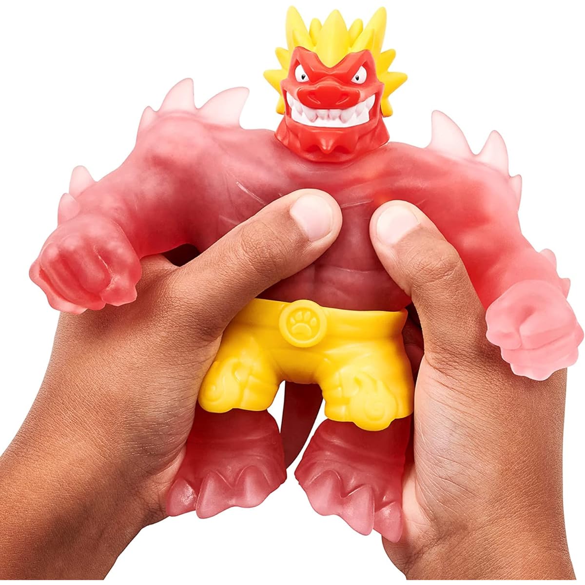 INCREDITOYZ Heroes of Goo JIT Zu Goo Shifters, Transform into Goo! Super Stretch, Super Squeeze Action Figure 3 Pack (Pantalo, Blazagon, Tyro Hero Pack) Gift and Storage Bag