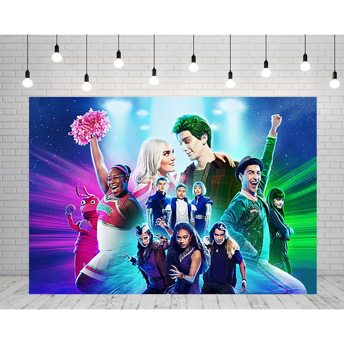 Birthday Party Supplies Zombie Backdrop 5x3ft Zombie 3 Photo Background Zombie 3 Theme Baby Shower Banner for Birthday Cake Table Decoration
