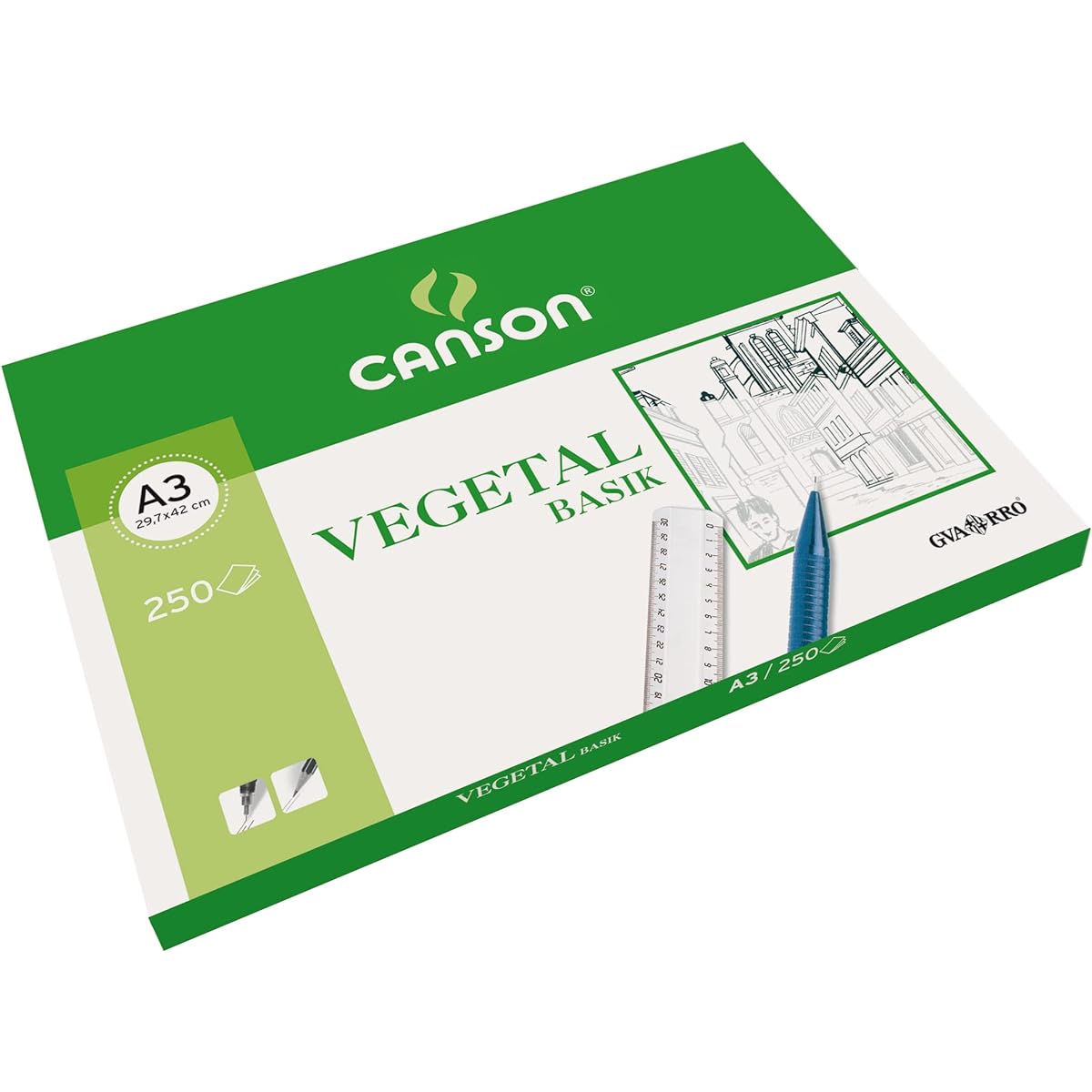 PAPEL VEGETAL A3 90/95 GRS