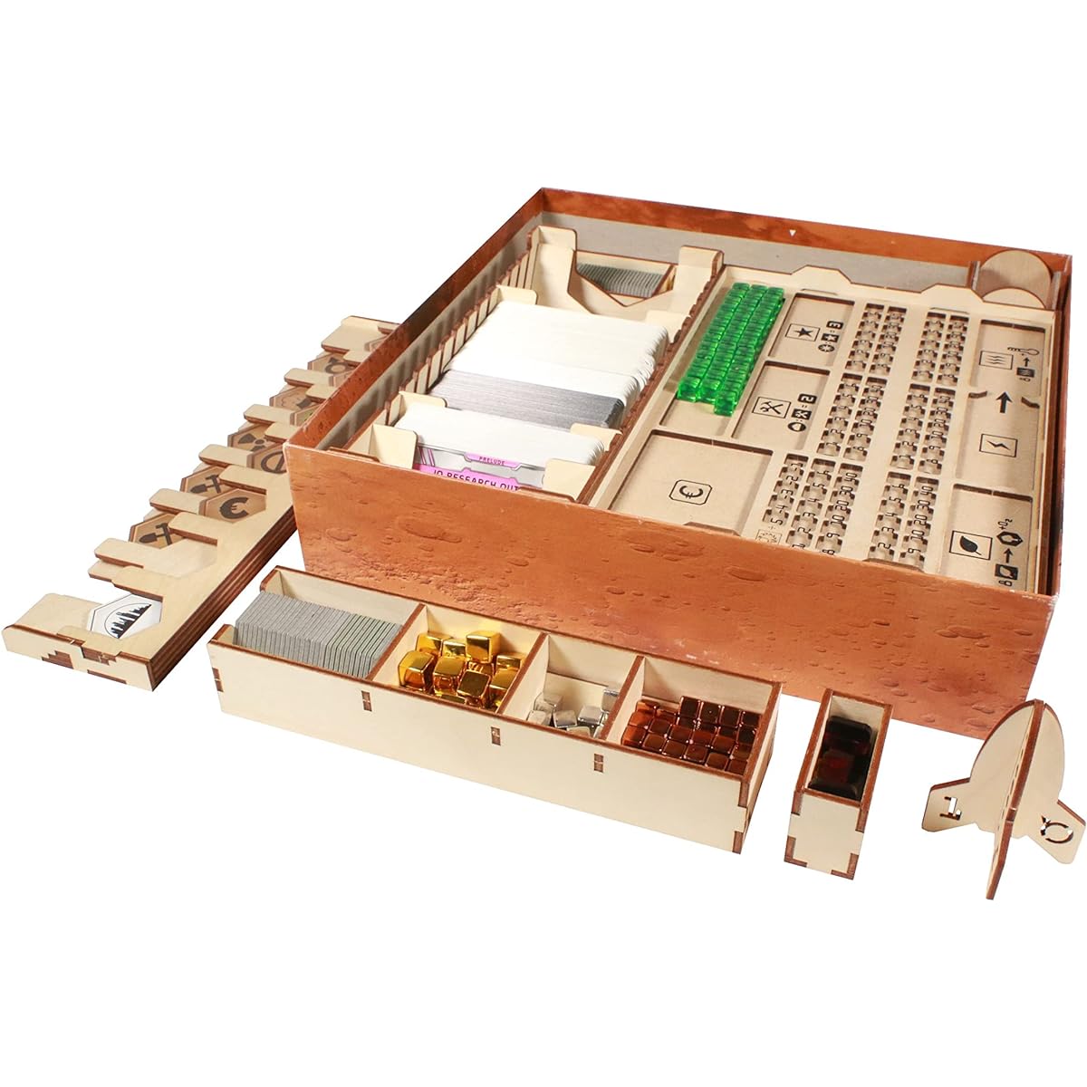 The Broken Token Box Organizer for Terraforming Mars Organizer