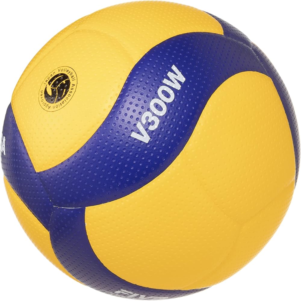 MIKASA Volleyball No. 5 Internationally Certified Ball Certification Ball General/University/High School Yellow/Blue V300W Recommended Internal Pressure 0.3 (kgf/㎠)