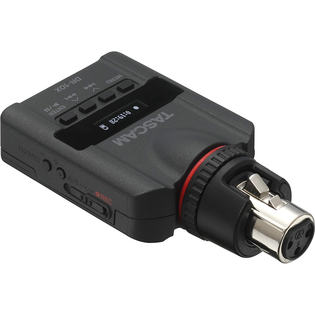 TASCAM XLR Microphone Plug-on Micro Linear PCM Recorder DR-10X