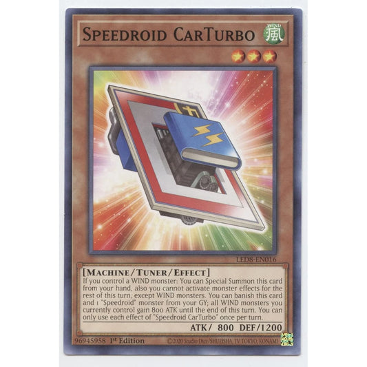Speedroid CarTurbo - LED8-EN016 - Universal - First Edition.