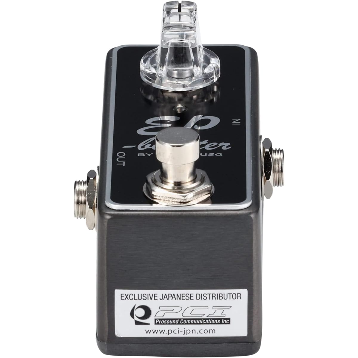 Xotic Exotic Effector Booster EP Booster [Domestic Genuine Product] Black, Silver