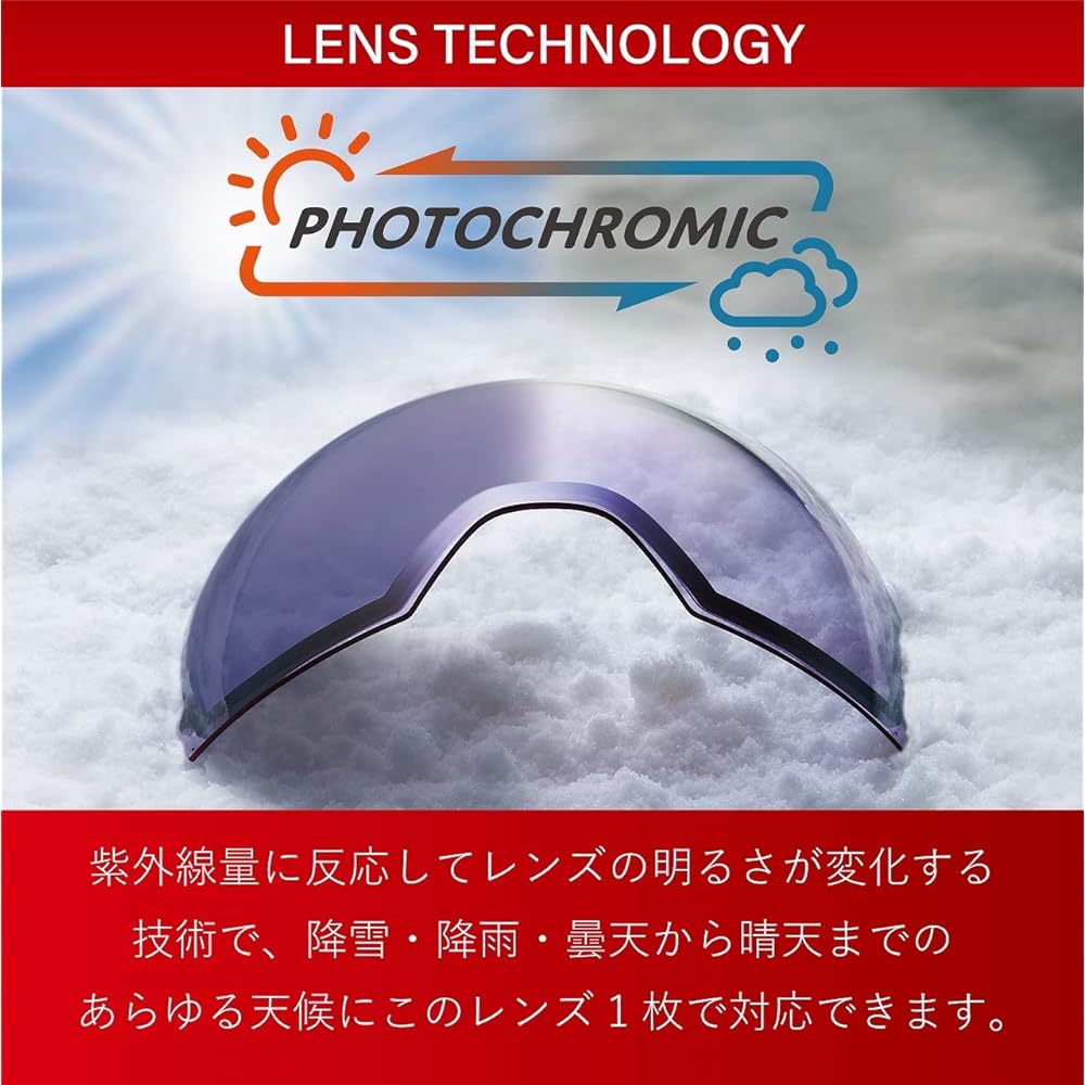 SWANS Made in Japan Ski Snowboard Goggles Spare Lens OUTBACK Anti-fog Premium Anti-Fog Water Repellent Dimmable Mirror