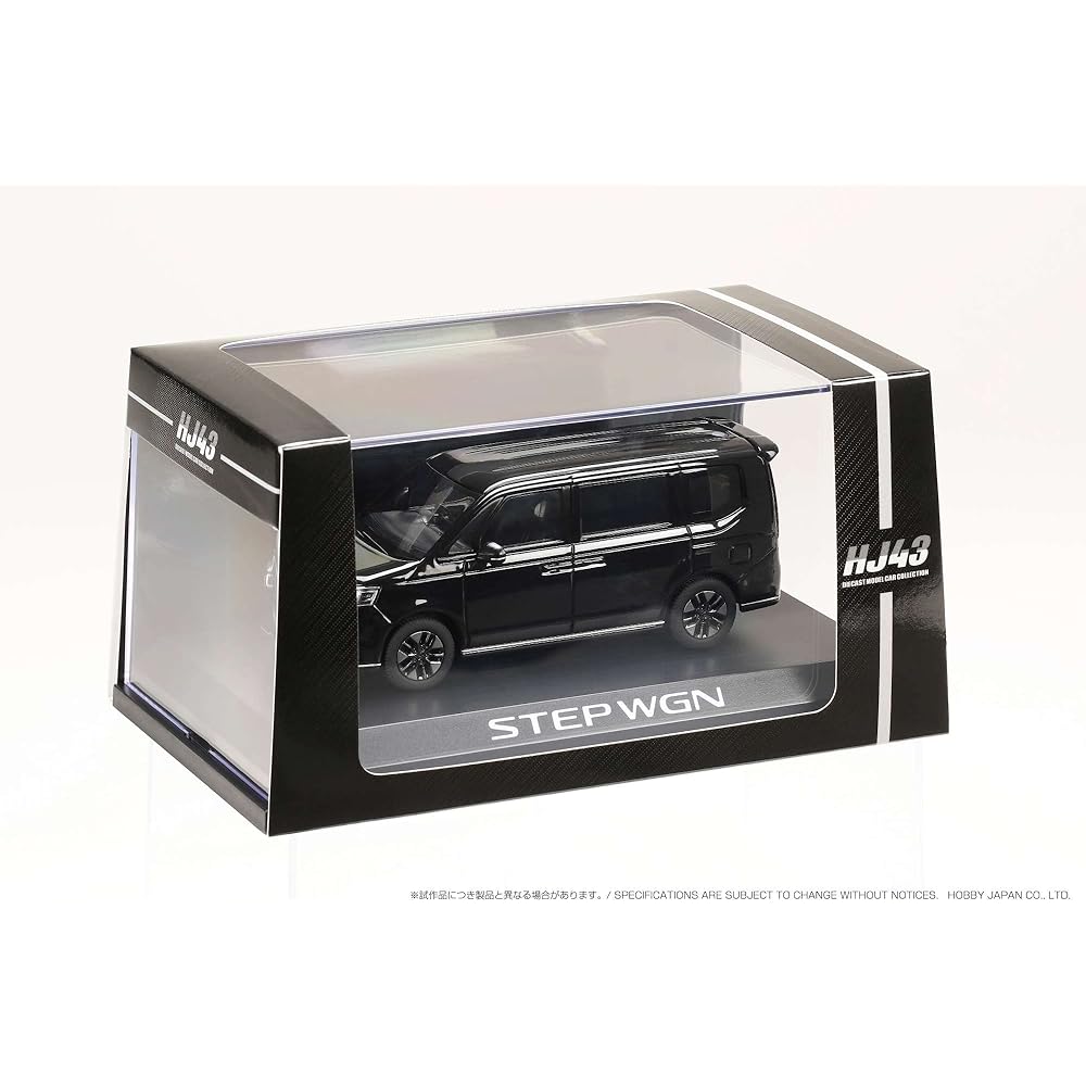 1/43 Honda STEP WGN e:HEV SPADA Crystal Black Pearl