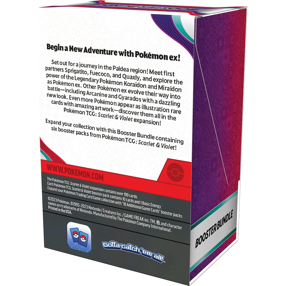 Pokemon Trading Card Game Scarlet & Violet Paldea Evolved Booster Bundle