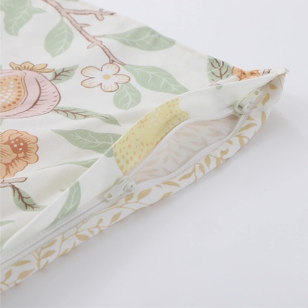 Nishikawa Duvet Cover Single 100% Cotton Morris Gallery Easy to put on and take off with quick snaps Reversible Washable Made in Japan Cream PI03900606