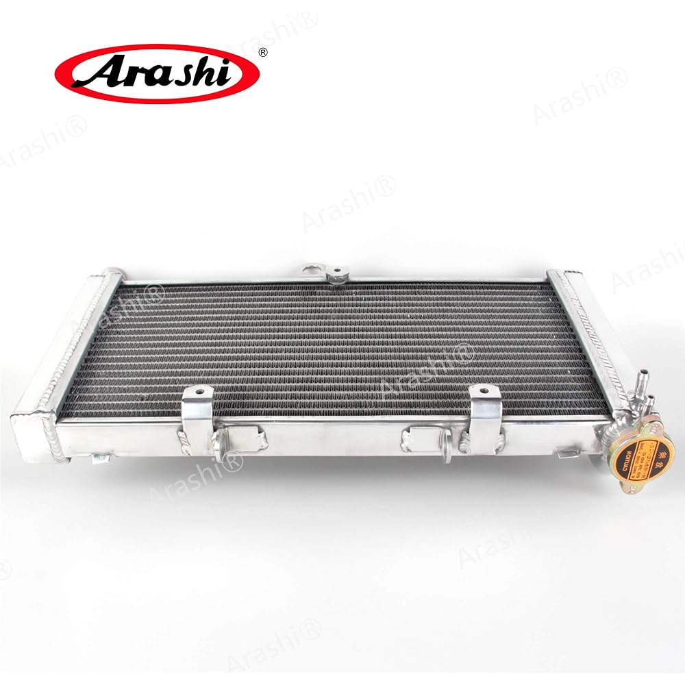 Arashi Radiator Cooling Cooler Compatible with Honda CBR900RR 1993 1994 1995 Motorcycle Replacement Accessories Silver