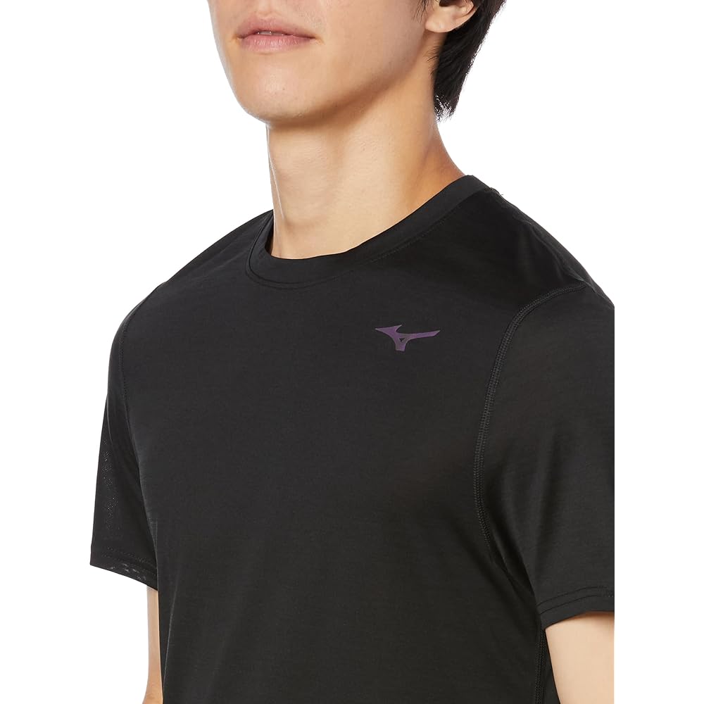 Mizuno J2MAA519 Men's Running Wear, Quick Dry T-Shirt, Sweat Absorbent, Quick Drying