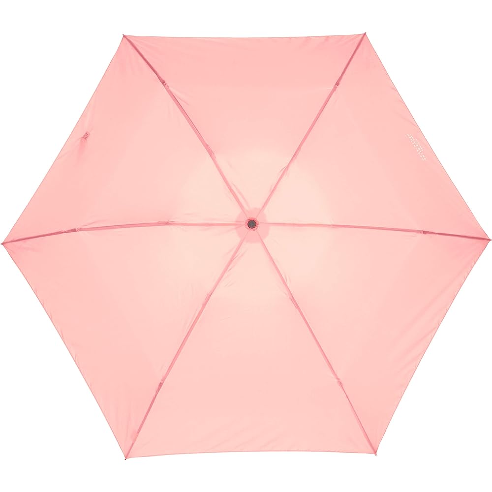 [Moonbat] Folding Umbrella 21-431-20390-02 Men's Pink Japanese Rib 55cm (FREE Size)