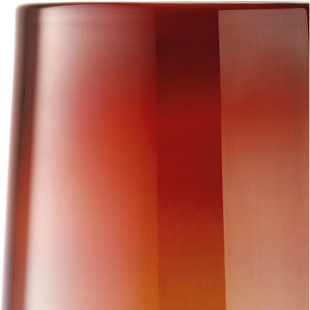 LSA Flower Vase Orange Height 38cm FOREST G1057-38-173
