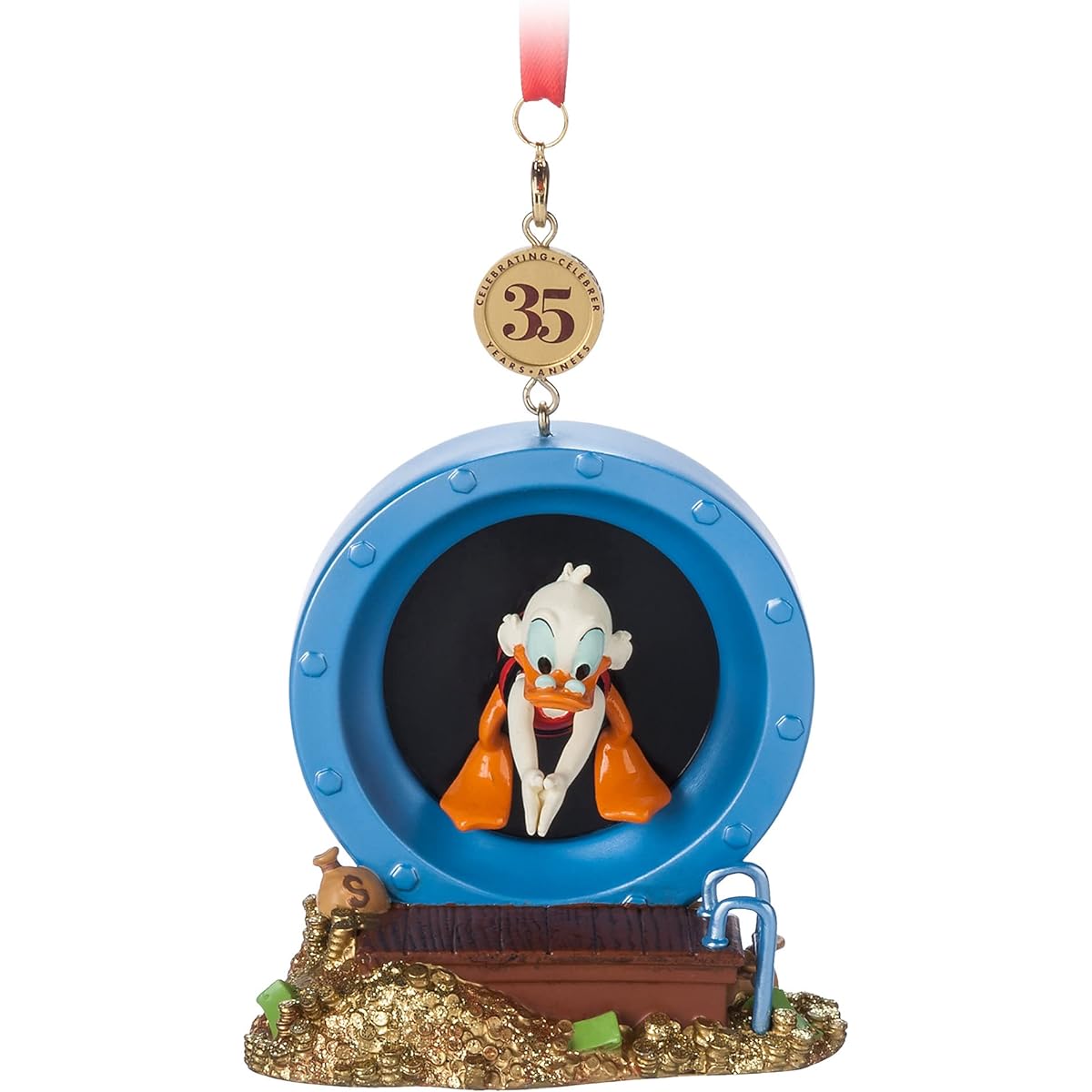 Disney DuckTales Legacy Sketchbook Ornament 35th Anniversary Limited Edition