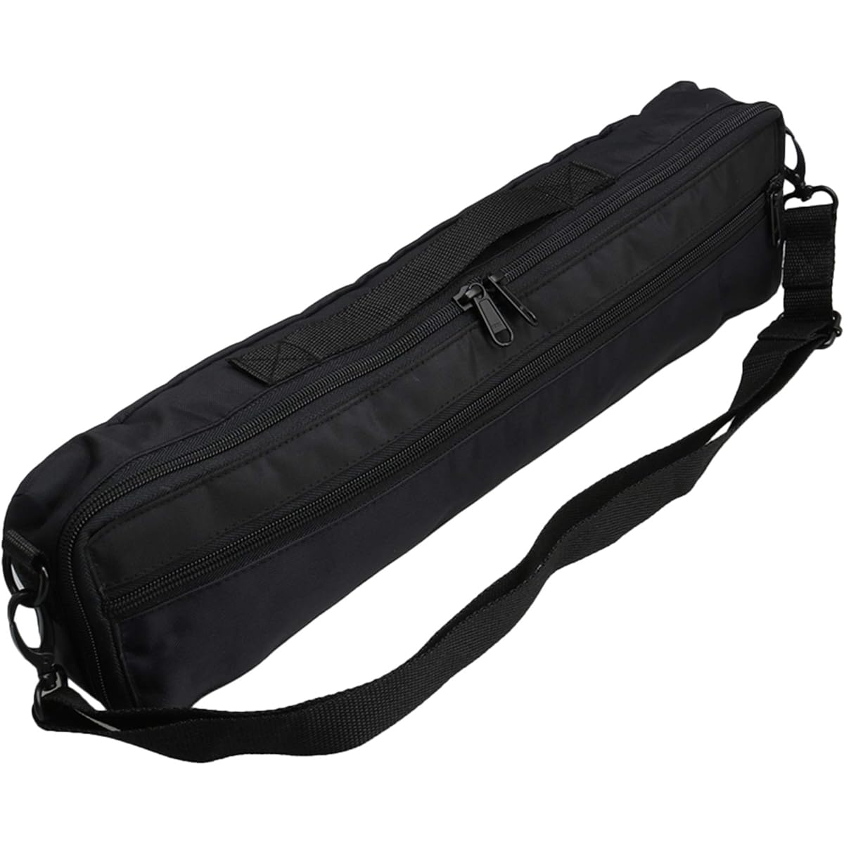Mxfans Adjustable Shoulder Strap Flute Case Carry Bag Durable 13x6x41cm