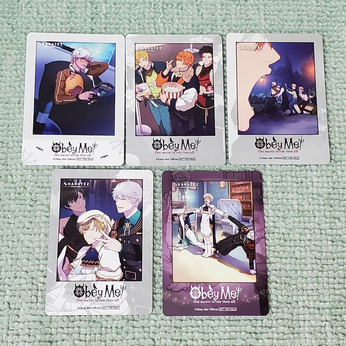 Obey Me Karaoke no Tetsujin Instax-style Card