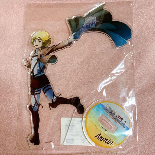 Armin Arlert Karaoke no Tetsujin Acrylic Stand