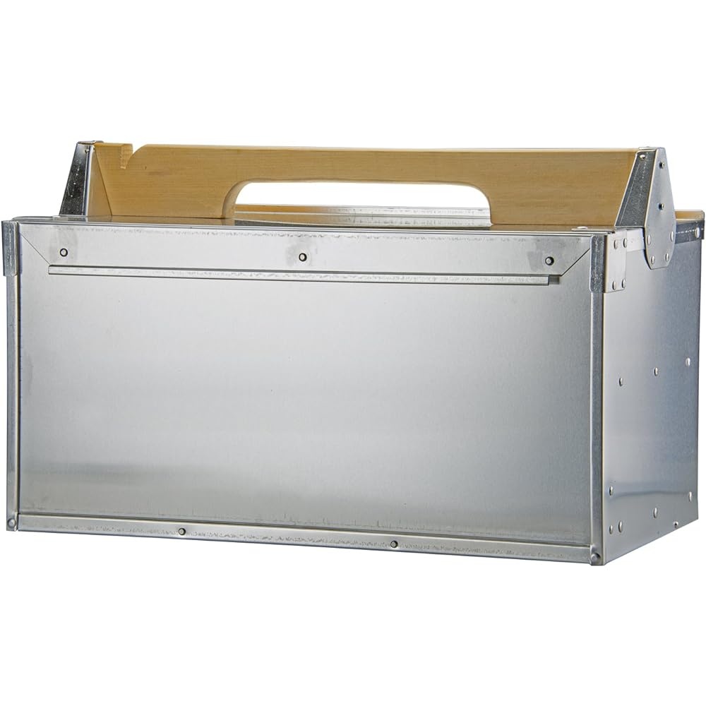 Aluminum delivery box, horizontal type, 2 tiers (compatible with 4 bowls)
