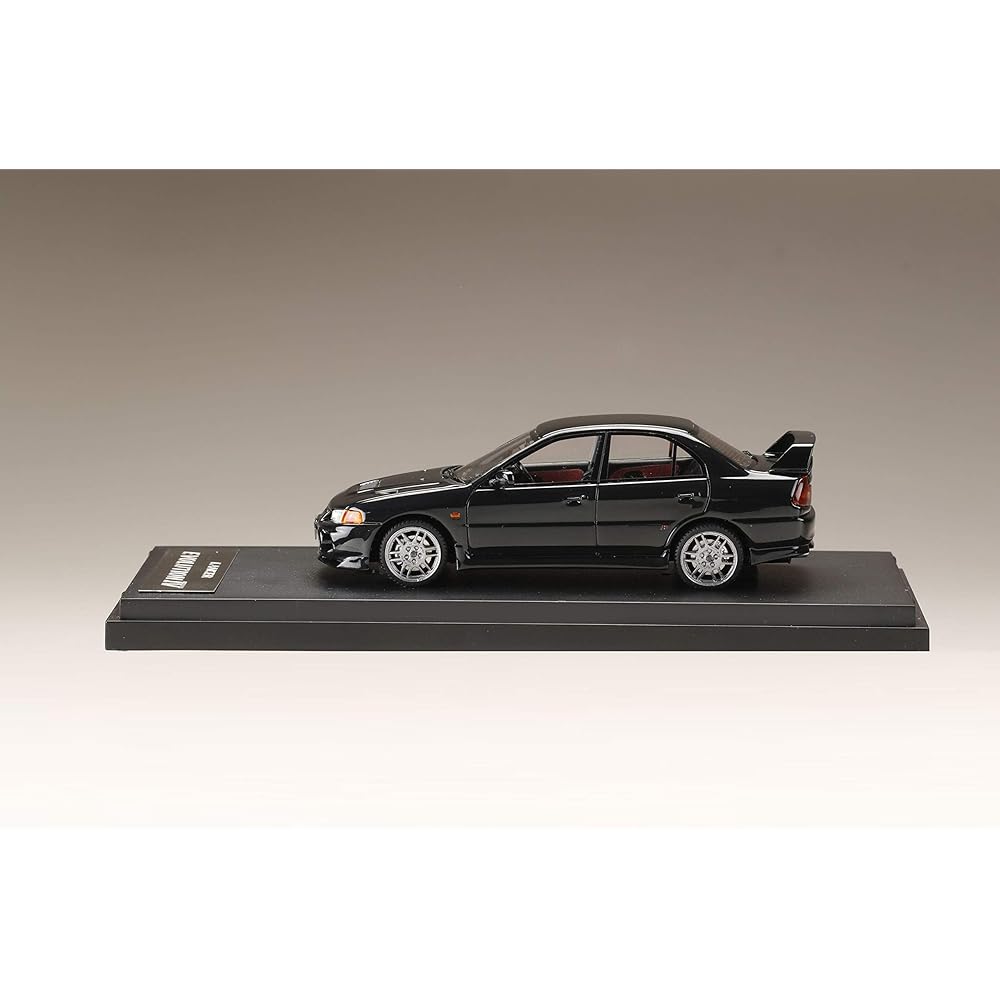 MARK43 1/43 Mitsubishi Lancer GSR Evolution IV (CN9A) Pyrenees Black Finished Product